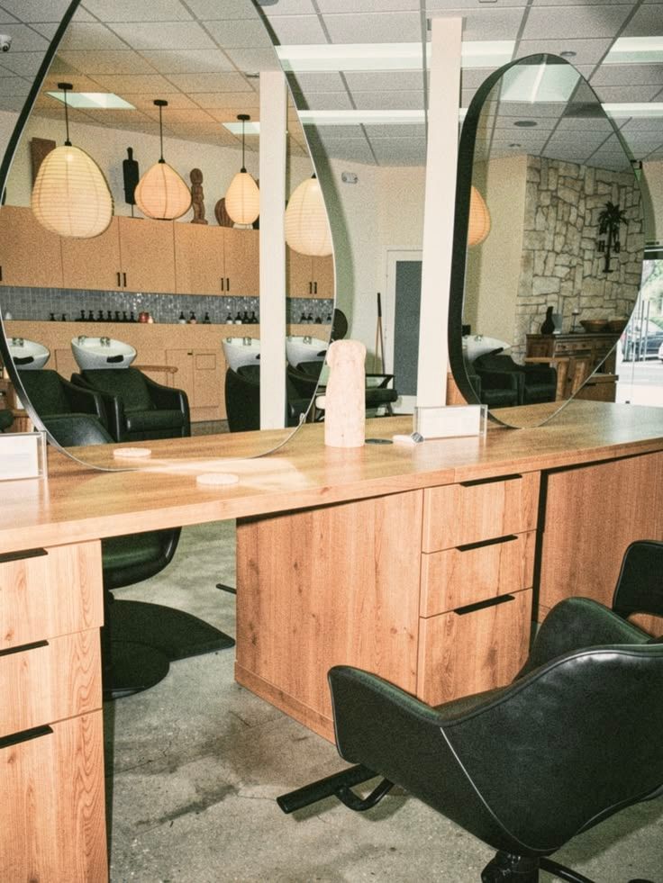 Salon de coiffure prêt à ouvrir